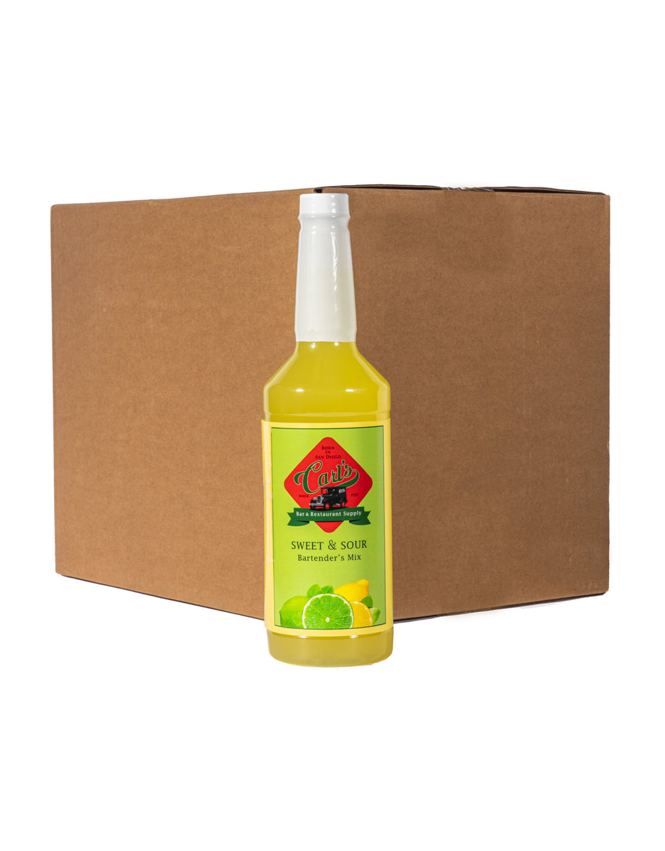 Carls Sweet & Sour 1QT By The Case Carl's Bar Supply